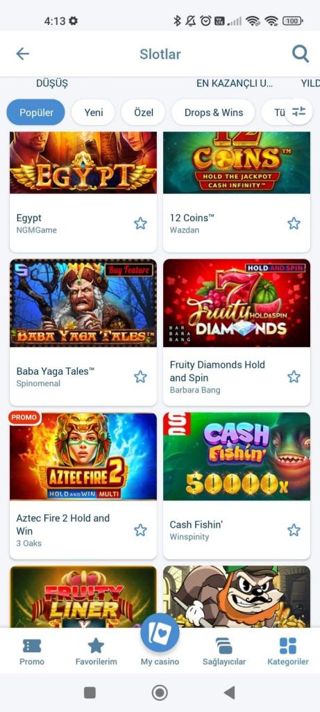 ماكينات سلوتس كازينو 1xbet الشهيرة